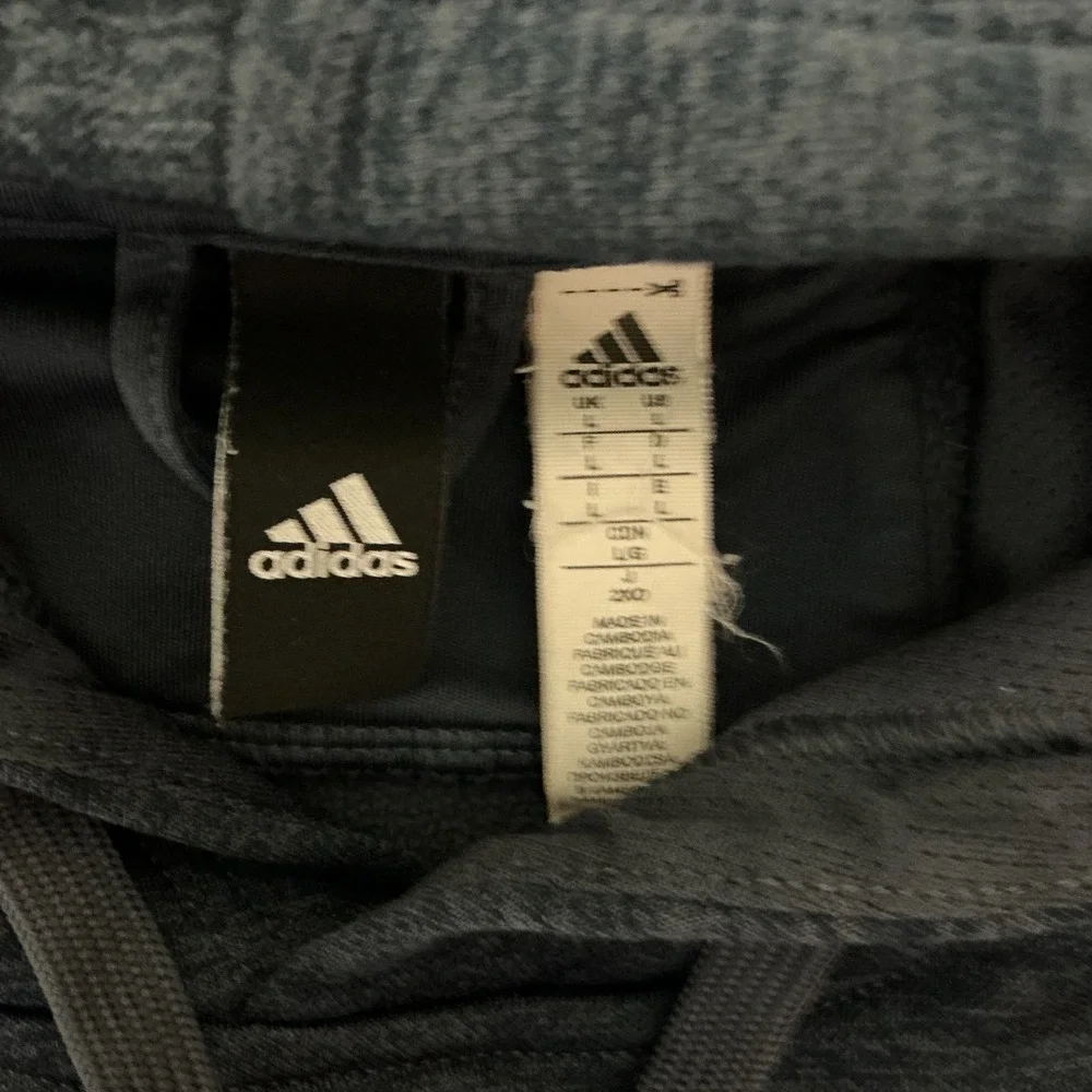 adidas hoodie blue
